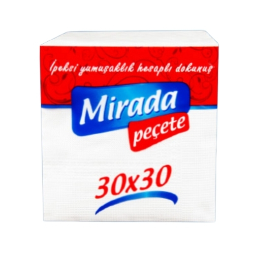 Kare Peçete 30 Cm Yaprak X12 Paket Mirada